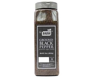 Ground Black Pepper, 16 Oz.