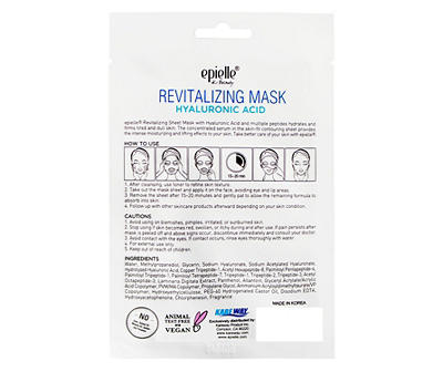 Hyaluronic Acid Revitalizing Sheet Mask
