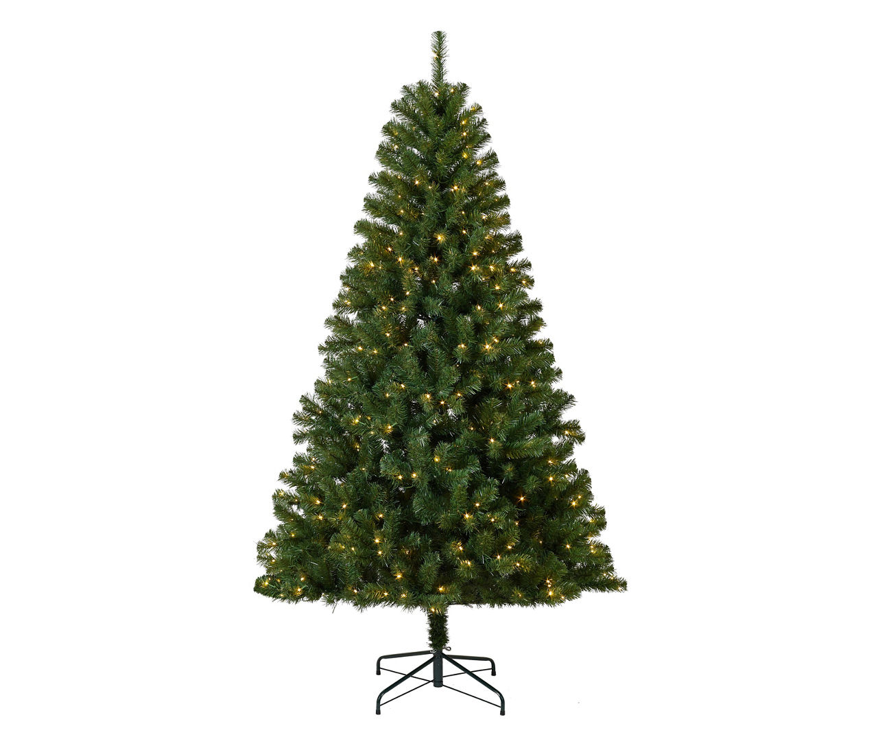 Winter Wonder Lane 7' Cheyenne Pre-Lit LED Artificial Christmas Tree with  Dual 9-Function Micro Lights