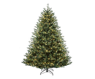 7.5' Grande Fir Hinge Pre-Lit LED Artificial Christmas Tree