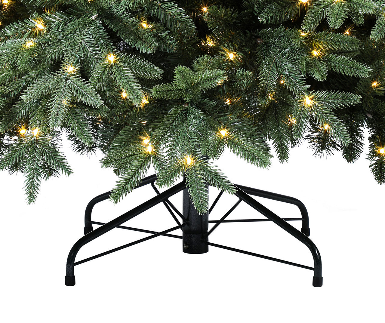 Broyhill 7.5' Deer Valley Pre-Lit LED Artificial Christmas Tree | Big Lots