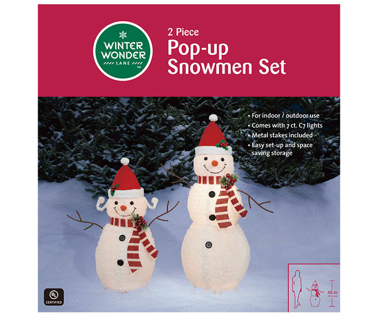 Winter Wonder Lane Beige & White Snowy Truck 2-Piece Silicone