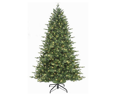 7.5' Billings Pre-Lit LED Artificial Christmas Tree with Dual Color LED Lights