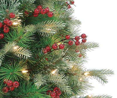 4' Flagstaff Pre-Lit Artificial Christmas Tree Urn