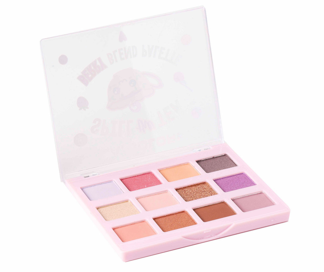 L.A. Colors Spill the Tea Berry Blend 12-Pan Eyeshadow Palette | Big Lots