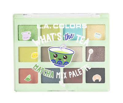 What's the Tea Matcha Mix 12-Pan Eyeshadow Palette