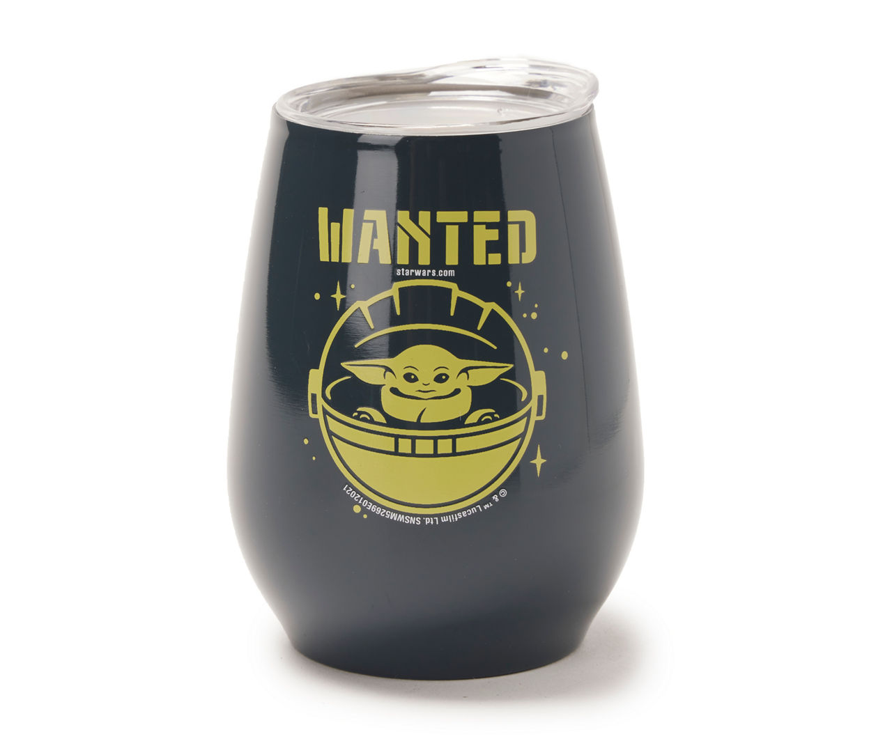 May the Wine Be with You - Star Wars Yoda Stemless Wine Glass