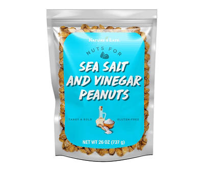 Sea Salt & Vinegar Peanuts, 26 Oz.