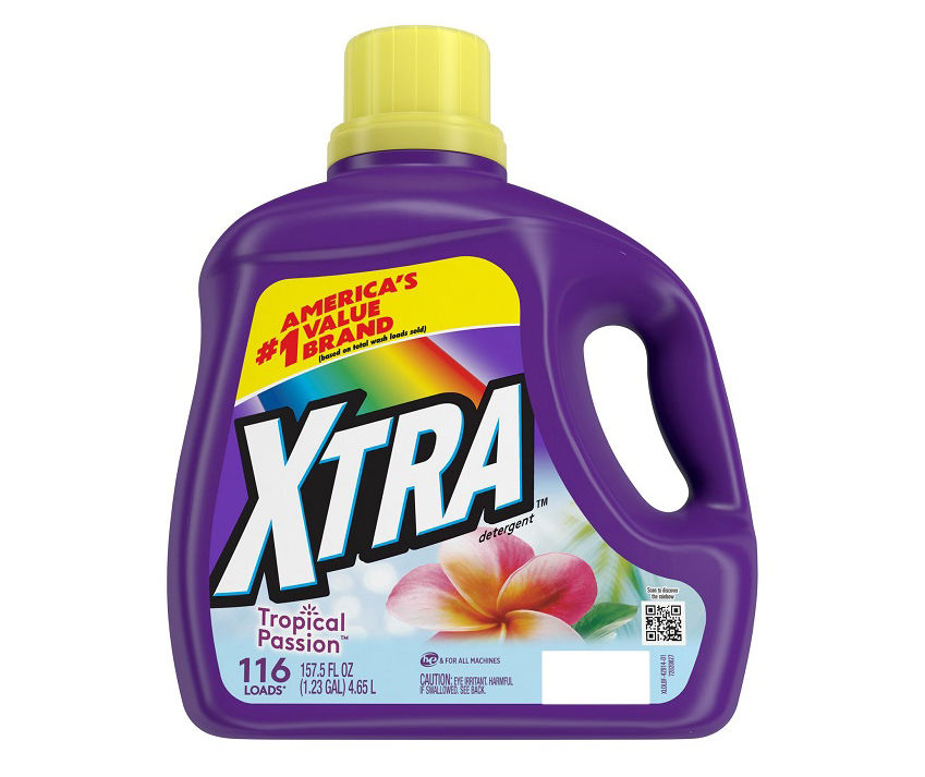 Xtra laundry outlet detergent