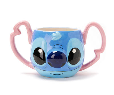 Blue Stitch Figural Ceramic Mug, 16 oz.