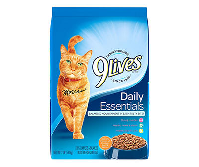 Daily Essentials Dry Cat Food, 12 lbs.