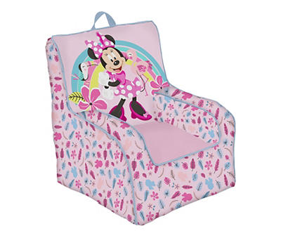 Pink & Blue Minnie Mouse Kids' Beanbag Chair