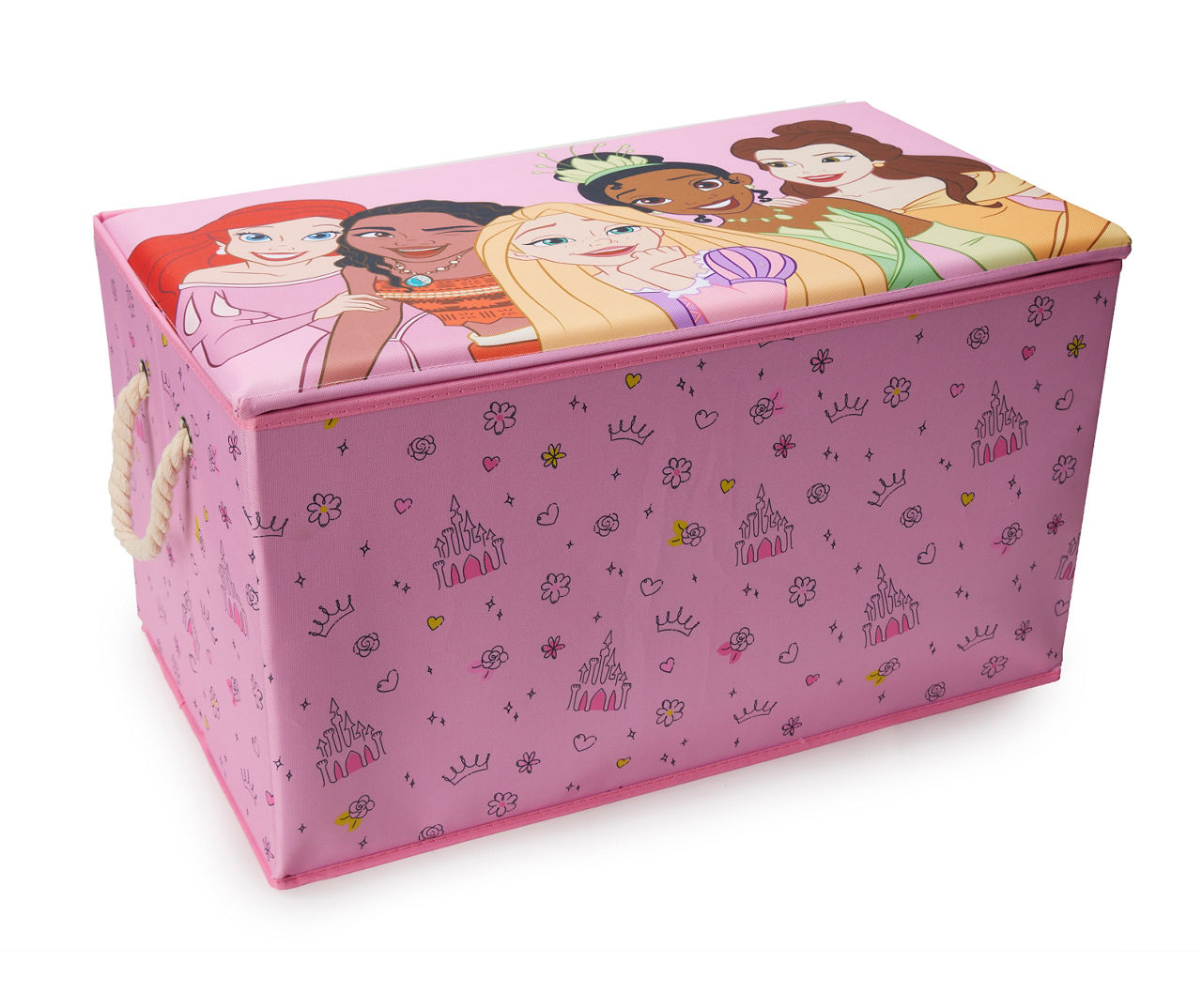 Disney princess shop collapsible storage trunk