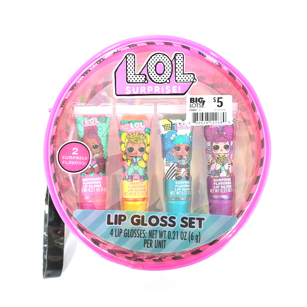 lol surprise lip gloss set