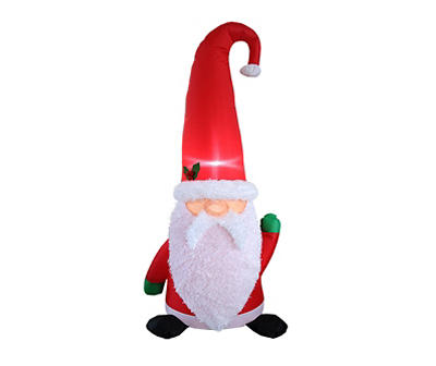 4' LED Inflatable Santa Gnome