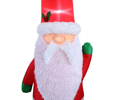 4' LED Inflatable Santa Gnome