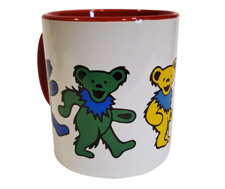 Nmr Distribution Grateful Dead Dancing Bears 11 Ounce Ceramic Mug : Target