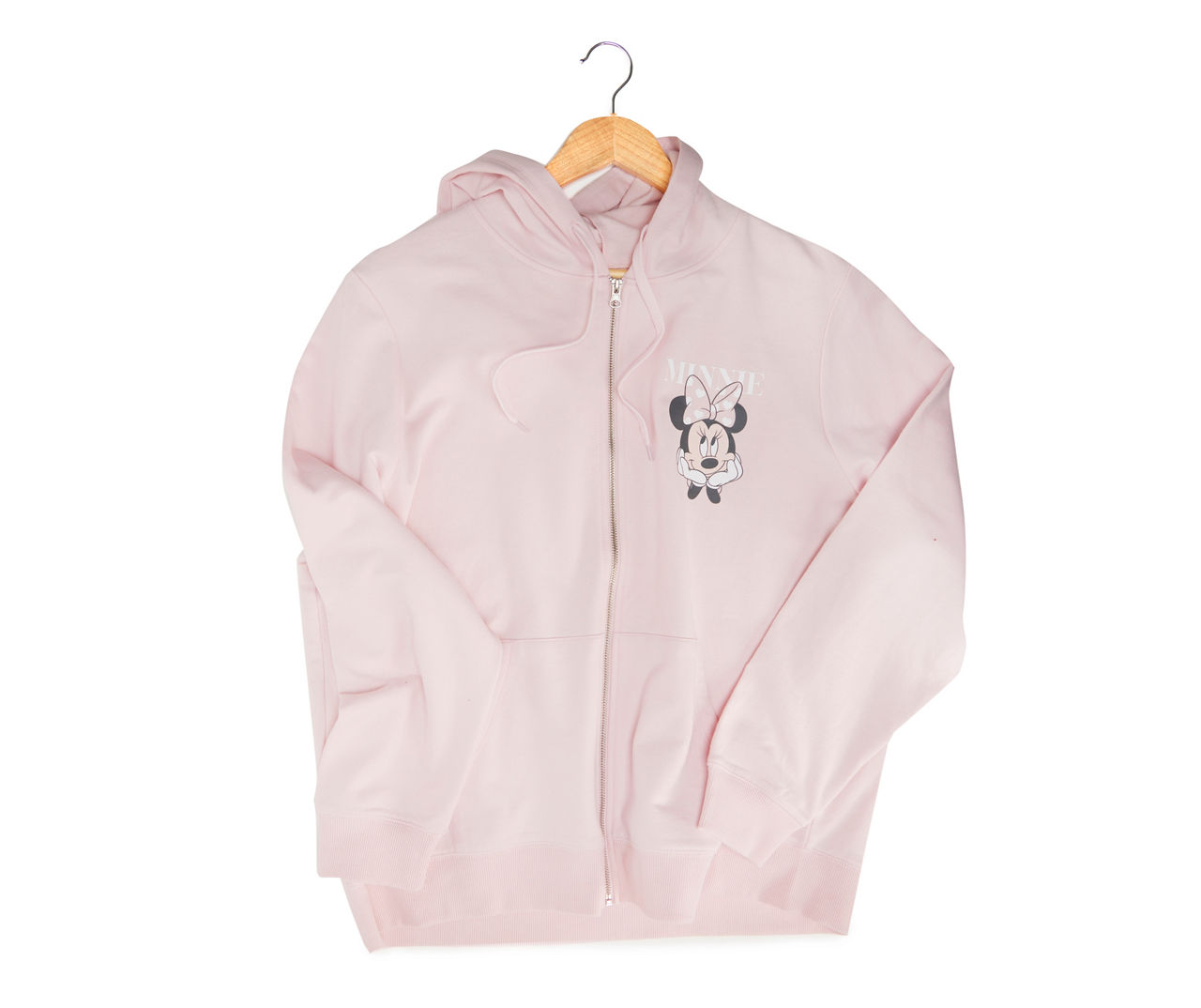 Minnie mouse discount zip up hoodie