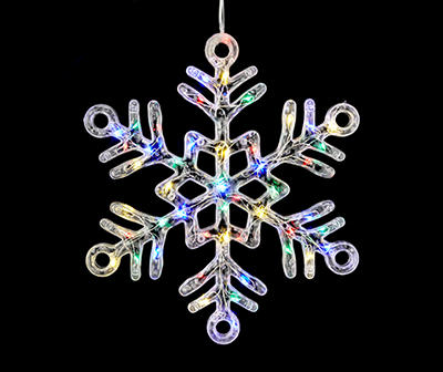 Color-Changing Hanging LED Snowflake