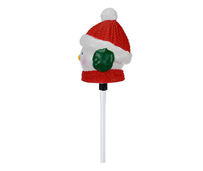 Animated Snowman 3-Piece LED Pathway Marker Set