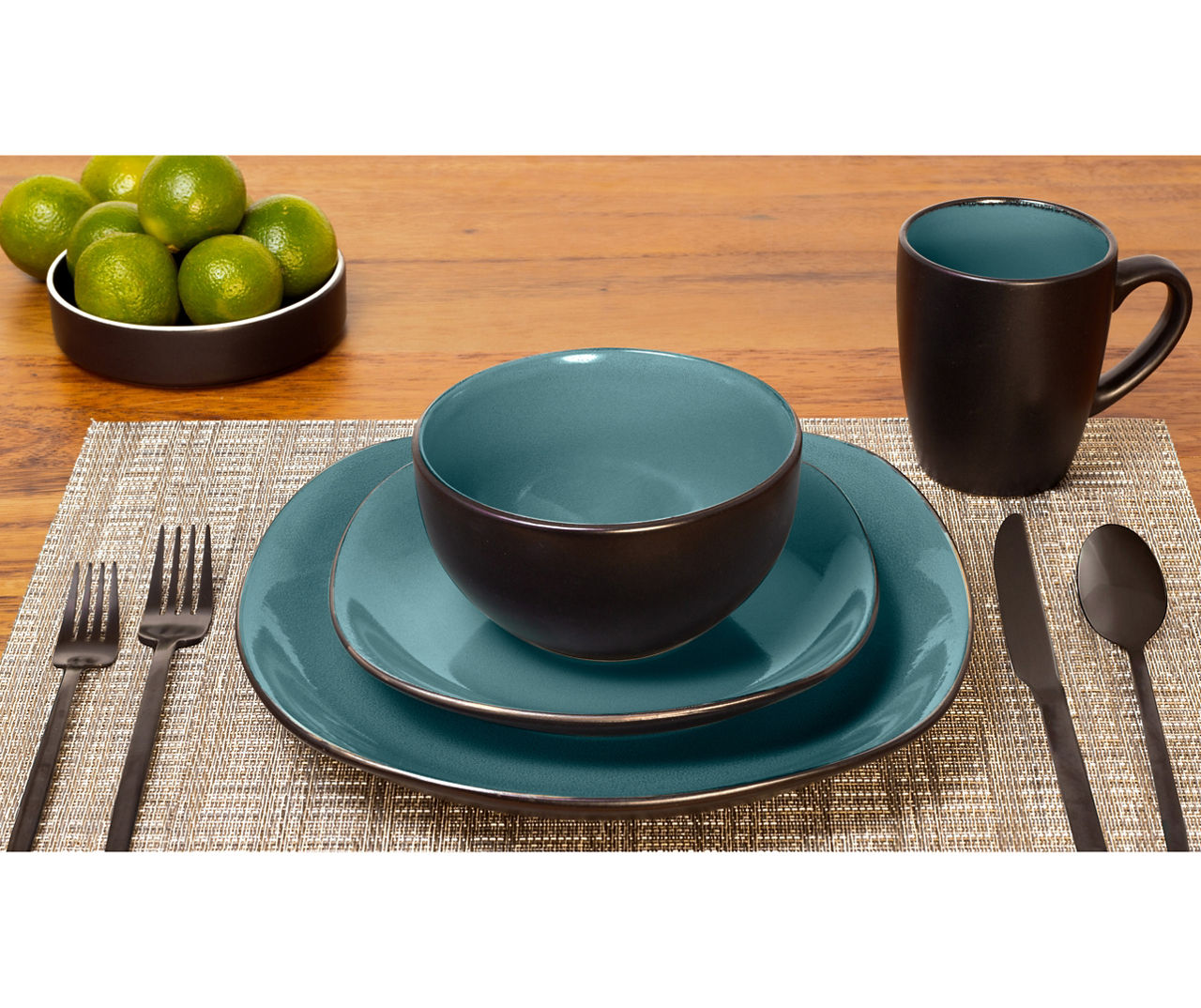 Black Dinnerware at