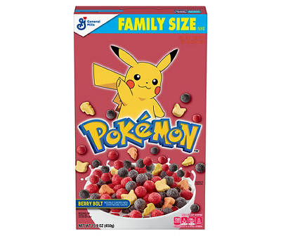 Pokémon Berry Bolt Family Size Cereal, 15.9 Oz.