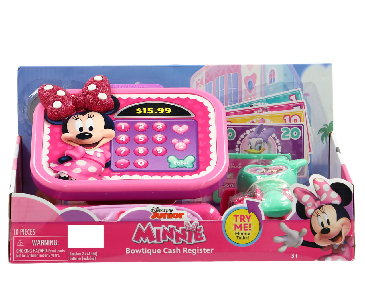 Minnie Mouse Disney Junior Pink Minnie Mouse Bowtique Register Play Set | Lots