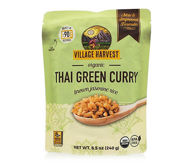 Village Harvest Thai Green Curry Rice, 8.5 Oz.