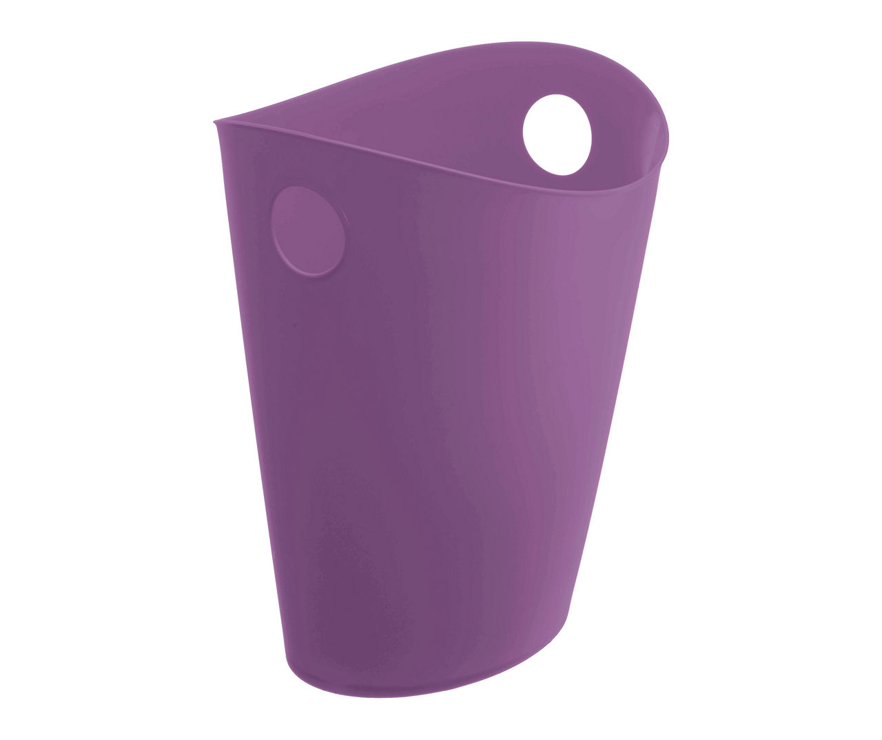 Bright Lilac Handle 2.5-Gallon Waste Can