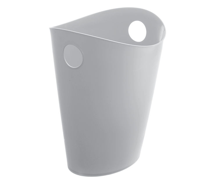 White Handle 2.5-Gallon Waste Can