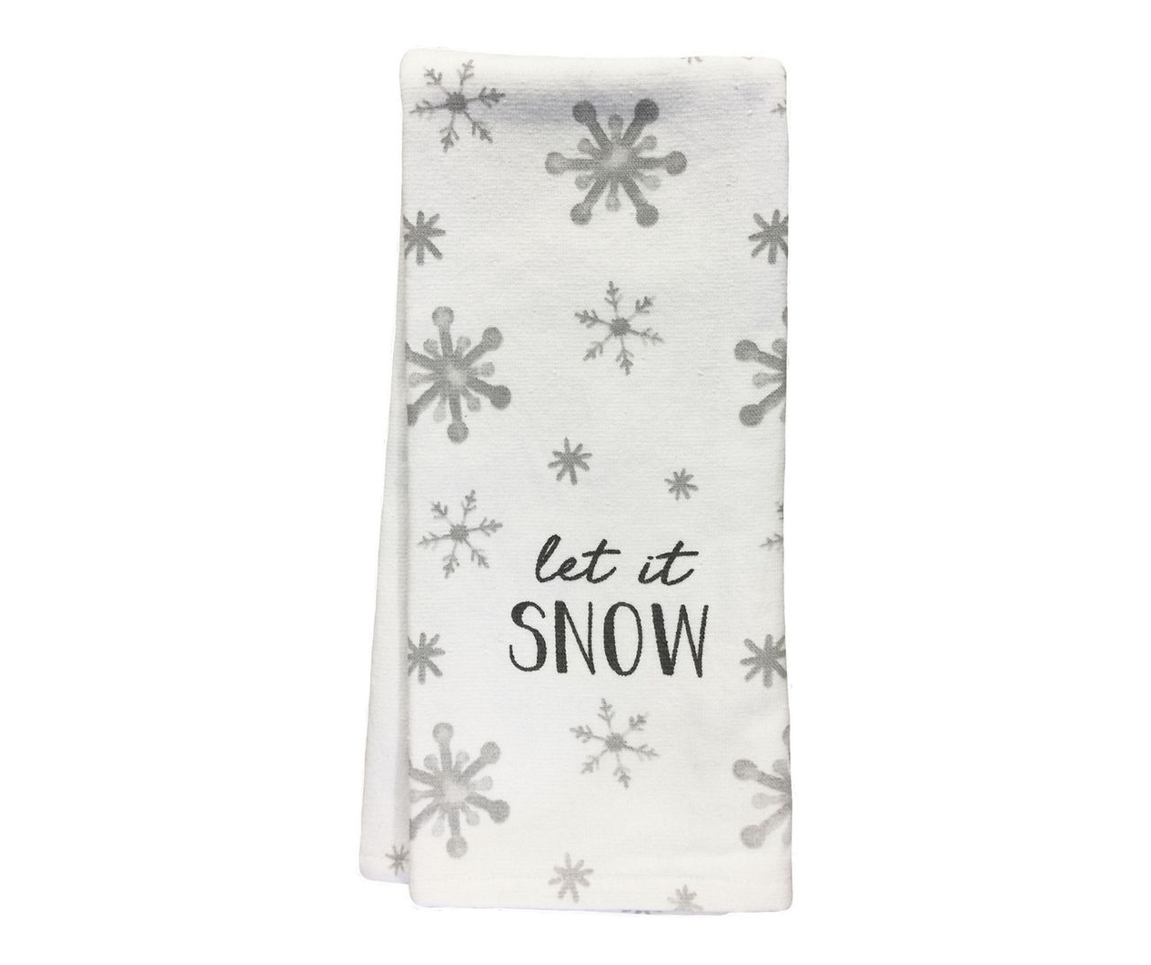 Lintex Snowflake 100% Cotton 6pc Kitchen Towel, Pot Holder, Oven