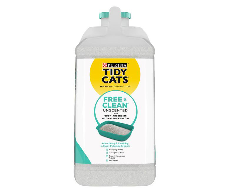 Tidy cats free and clean clearance litter