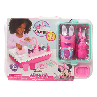 Pink Minnie's Happy Helpers Magic Sink Play Set