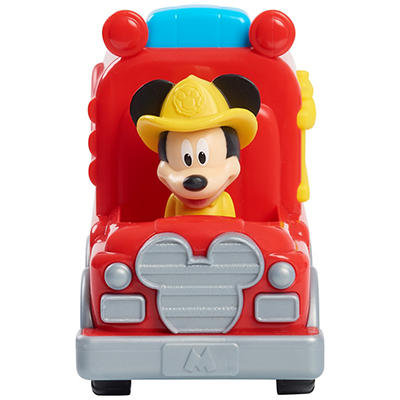 Disney Junior Mickey Mouse Funhouse Let's Work Mickey's Fire Engine Toy