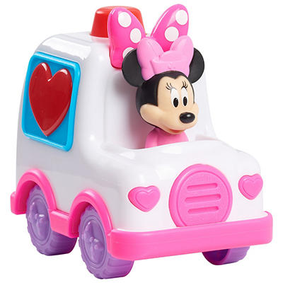 Disney Junior Mickey Mouse Funhouse Let's Work Minnie's Ambulance Toy
