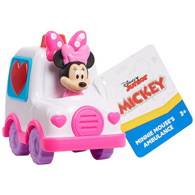 Disney Junior Mickey Mouse Funhouse Let's Work Minnie's Ambulance Toy