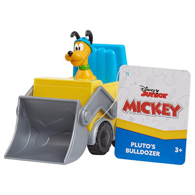 Disney Junior Mickey Mouse Funhouse Let's Work Pluto's Bulldozer Toy