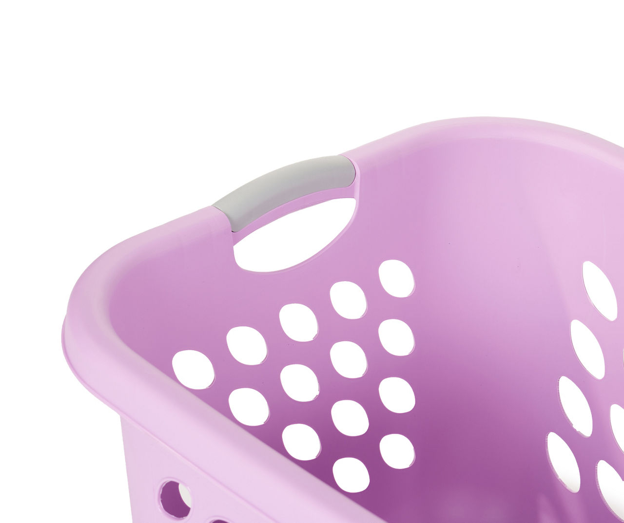 Sterilite Bright Lilac Square Laundry Basket