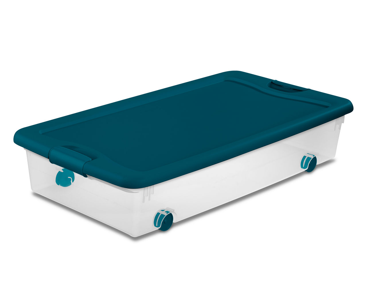 56 Quart Underbed Storage with Wheels and Lid