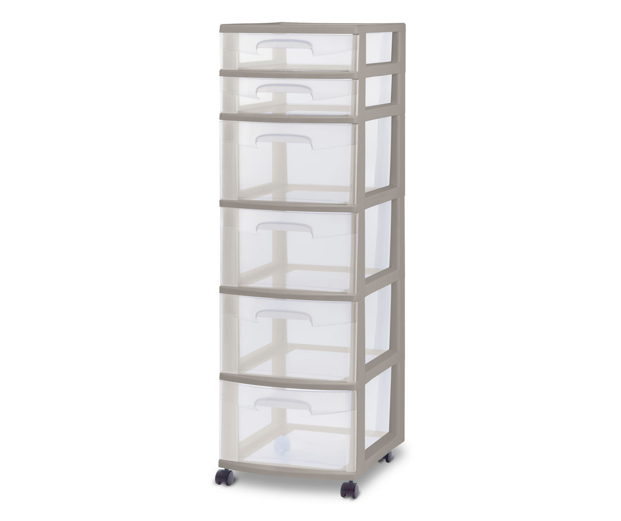 6-Drawer Rolling Storage Cart