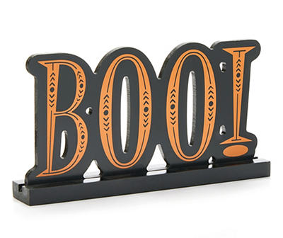 "Boo" Letter Stand Tabletop Decor