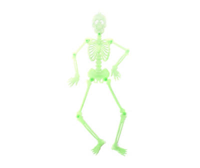 Halloween Glow-in-the-Dark Skeleton Décor, (3')
