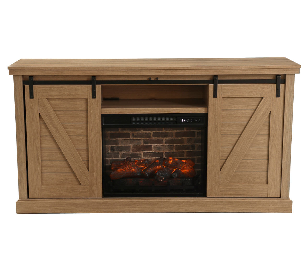 Big lots barn door tv stand discount