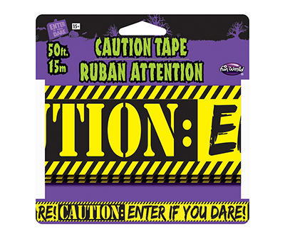 50' Enter If You Dare Caution Tape