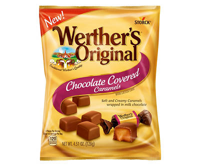 Chocolate Covered Caramels, 4.51 Oz.