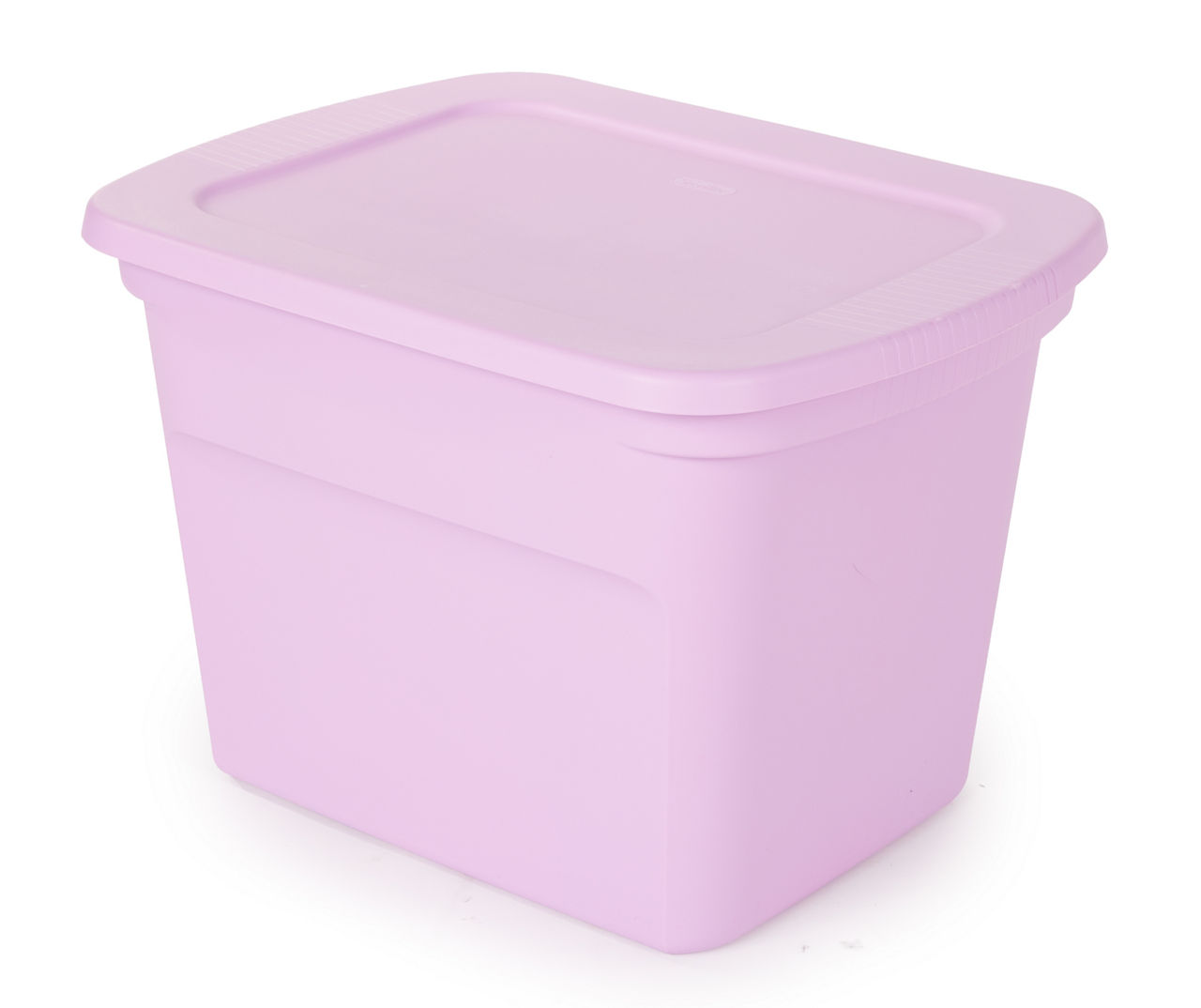 Sterilite Lidded Stackable 18 Gallon Storage Tote Container, Purple &  Reviews