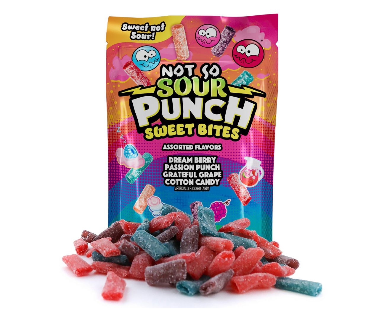 Sour Punch Sweet Bites Chewy Candy, 9 Oz. | Big Lots