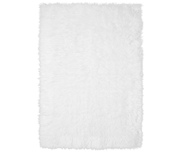 My Magic Carpet White Washable Shag Area Rug Big Lots
