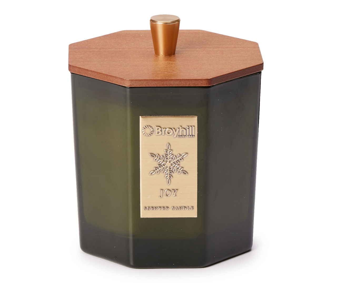 Noble Fir Green Hexagon 3Wick Jar Candle, 23.5 oz. Big Lots