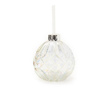 Iridescent Ornament Sipper Glass